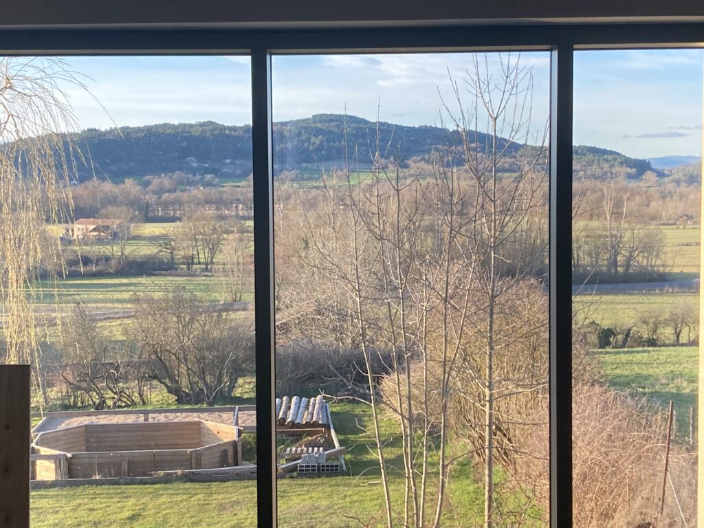 Home vue sur le jardin