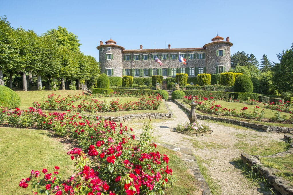 jardin du chateau de lafayette