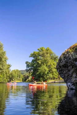 allier canoe rocher volcanique haute loire auvergne